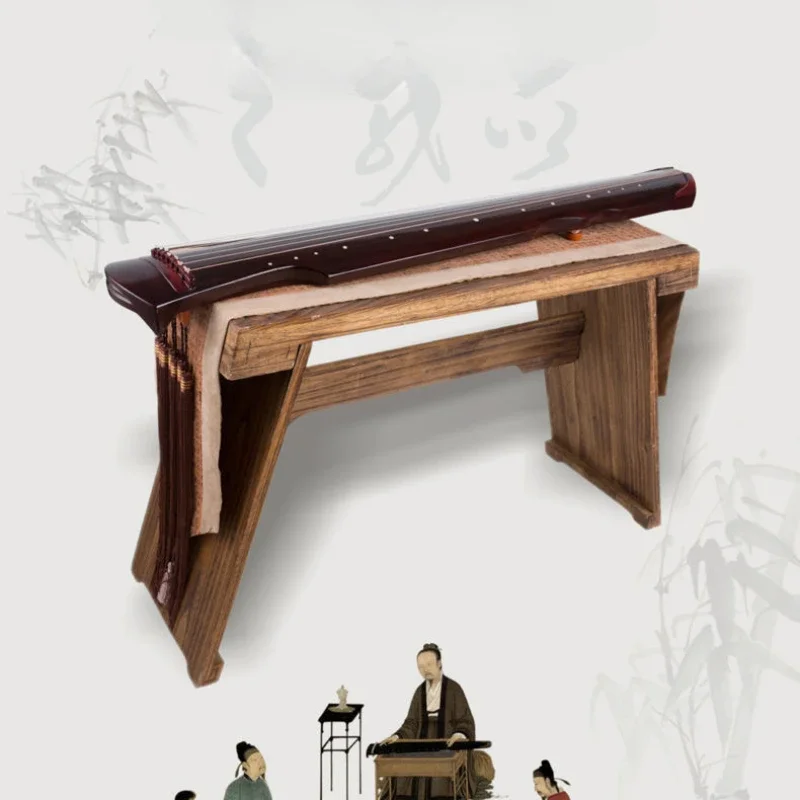 New 7 Strings Guqin Zither Handmade Guzheng Beginner Stringed Instruments Accessories Chinese Traditional Musical Instrument