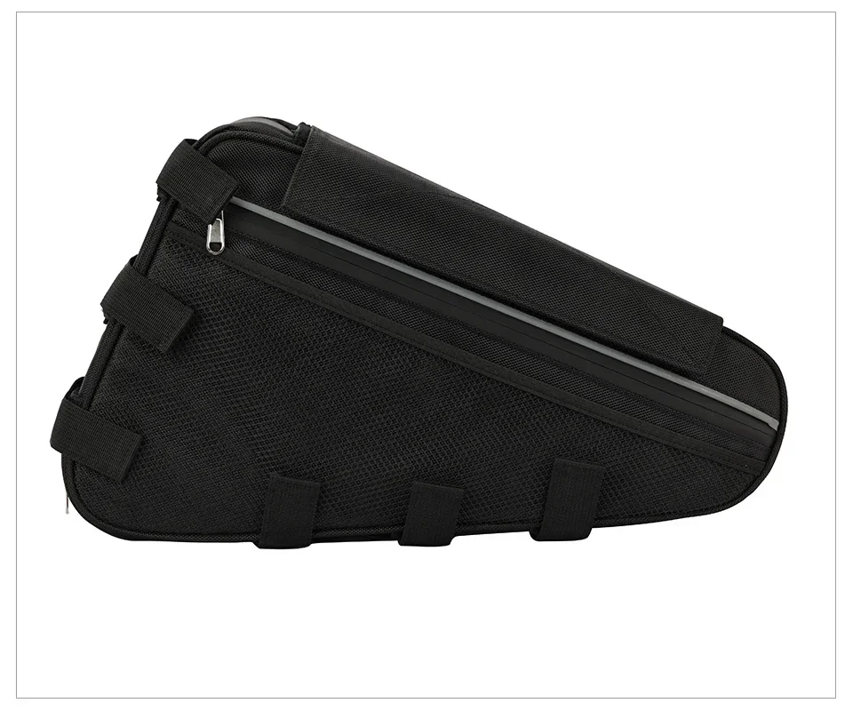 36V 48V 60V 72V E-BIKE Electric Bicycle Triangle Battery Bag Black Bicycle Frame Triangle Bags Max Load 126 Cells
