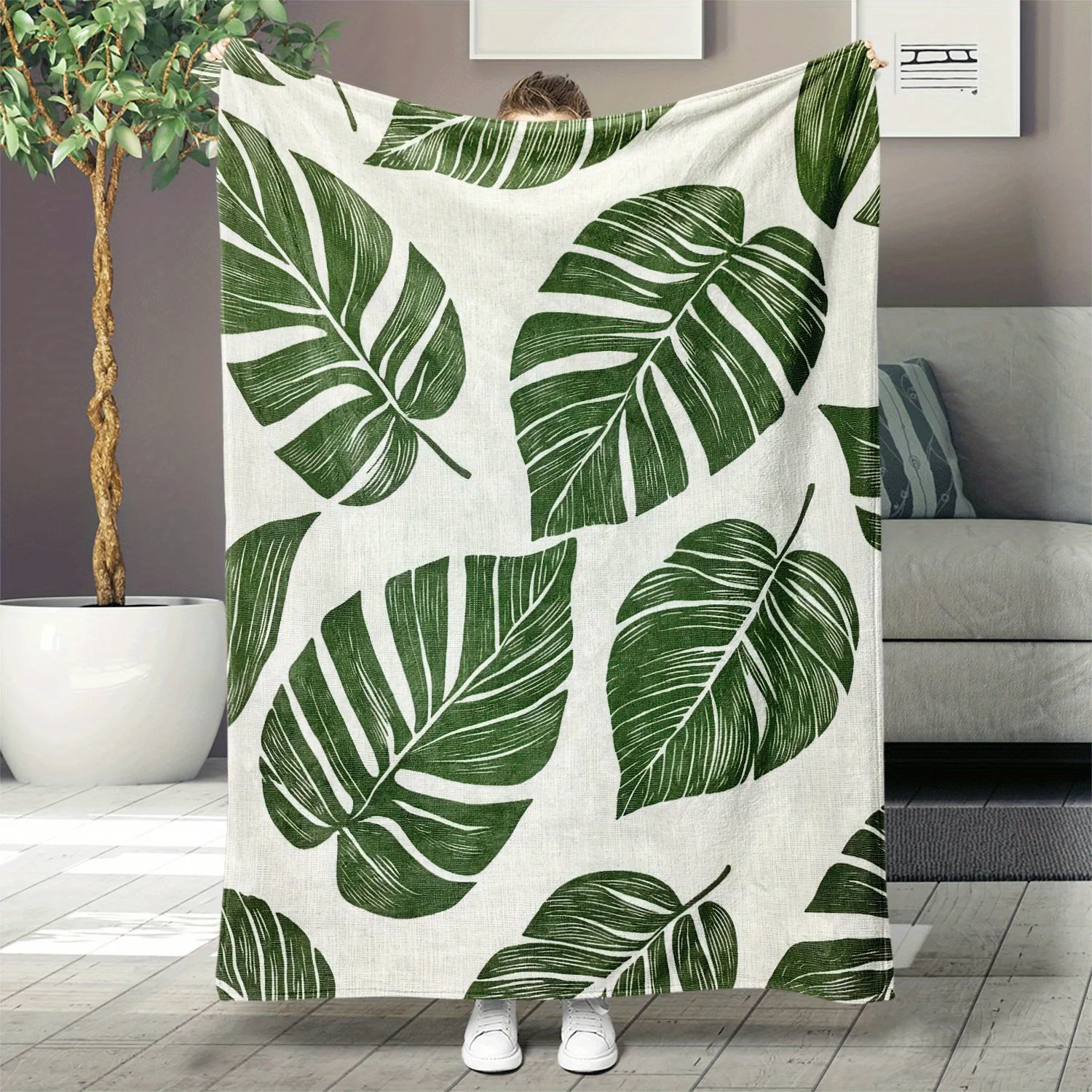 Blanket - Gift for African Girls, Granddaughters, Daughters - Versatile for Home Decor, Sofa, Pets, Office, Beach, and Camping