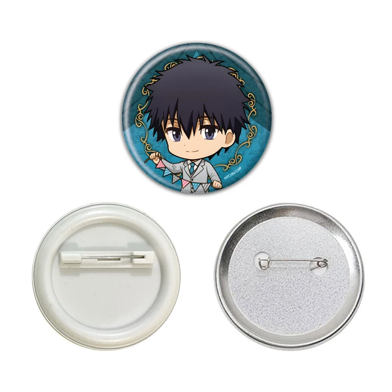 أنيمي الأجهزة الطرفية المينا دبابيس موريارتي باتريوت شارات فريد بورلوك تأثيري الكرتون بروش ظهره الحلي هدايا عيد الميلاد #3