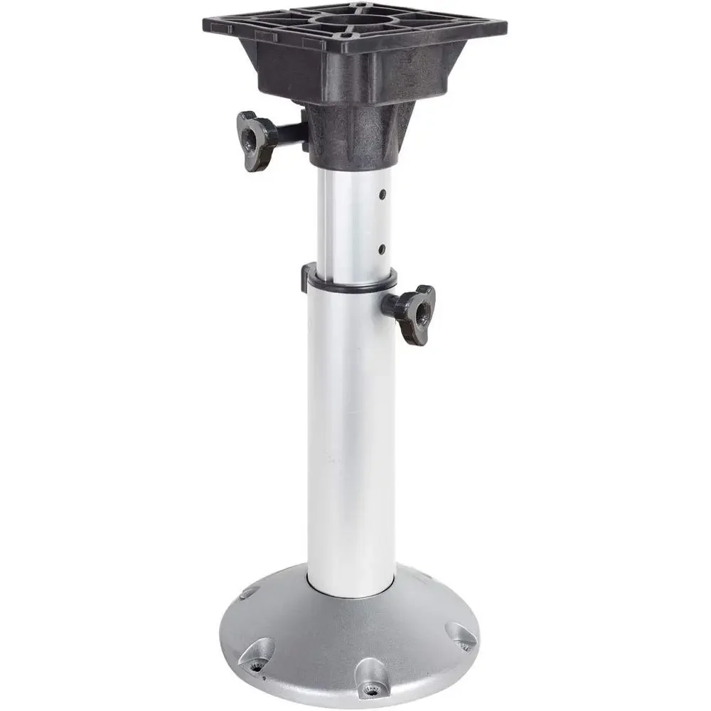 

Adjustable Boat Seat Pedestal, 18-25 Range, Fishing Pole Seat, Pontoon Chair Base, Swivel Cushion, Safety Equipment, Slider