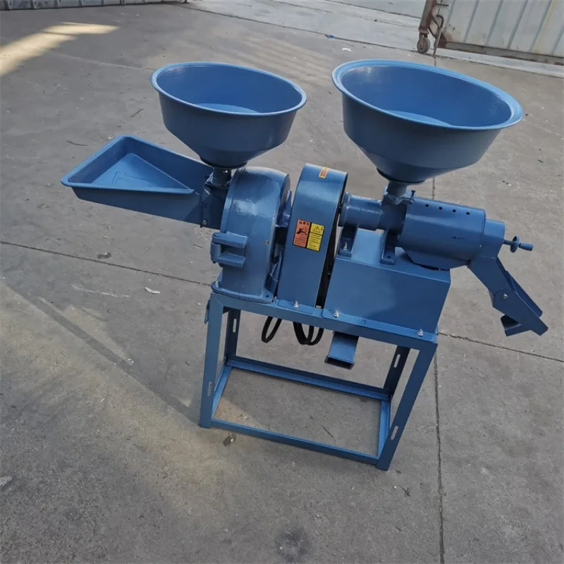 Grain crushing four, six or eight petals machine Sorghum mung bean crusher, soybean wheat kernel flattening machine