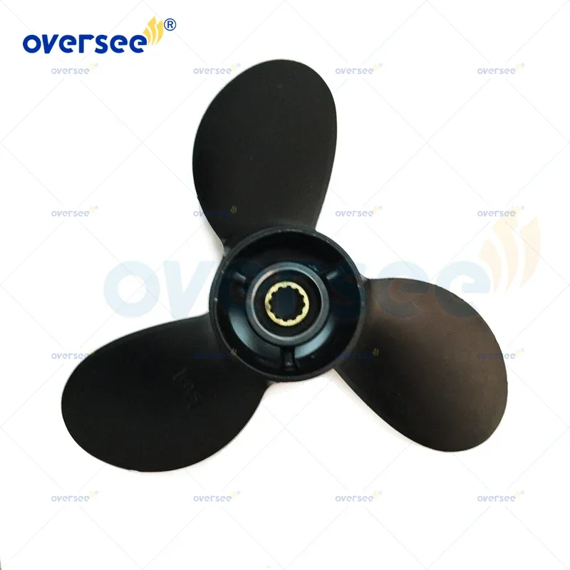 Oversee Propeller 3B2W64517-1 Marine Aluminum Size (8.5) 8.5x9 For Tohatsu 9.8HP Outboard Motor 8HP 9.8HP 9 Pitch