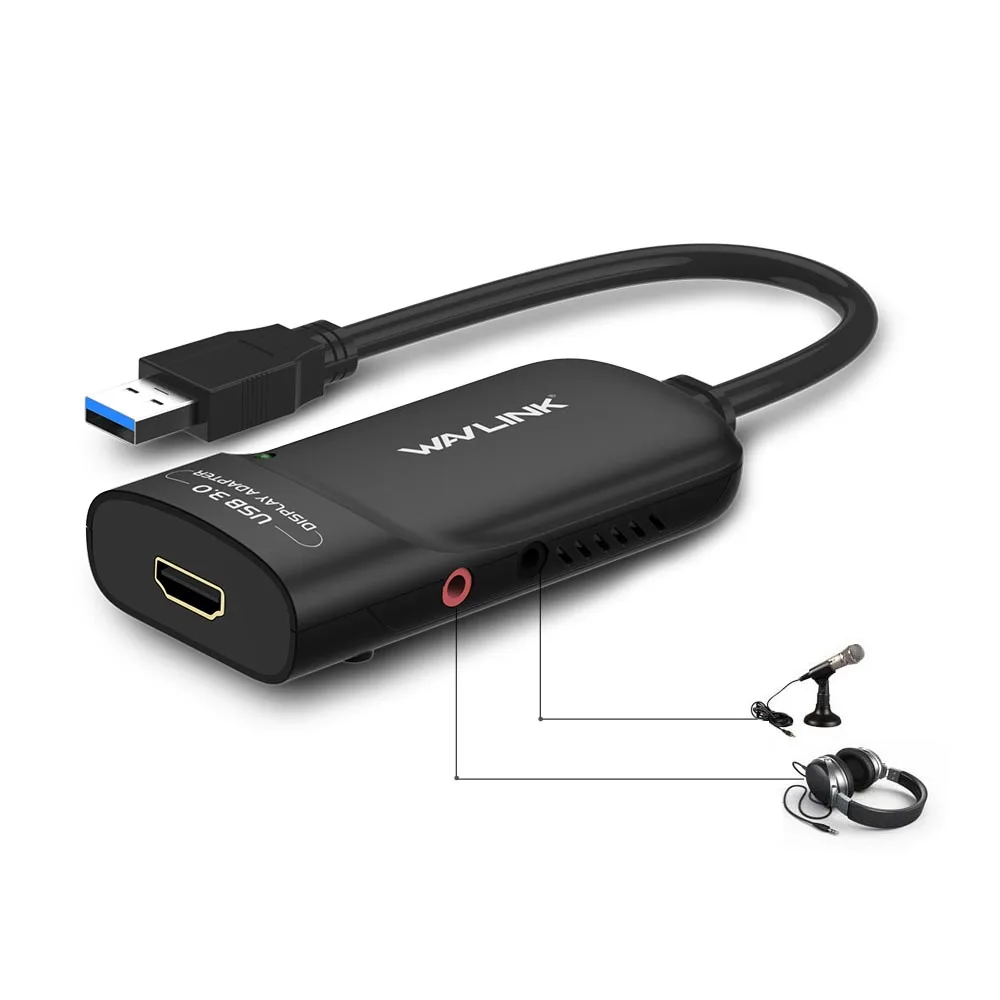 Wavlink USB 3.0 to HDMI Video Display Graphic Adapter Super Speed