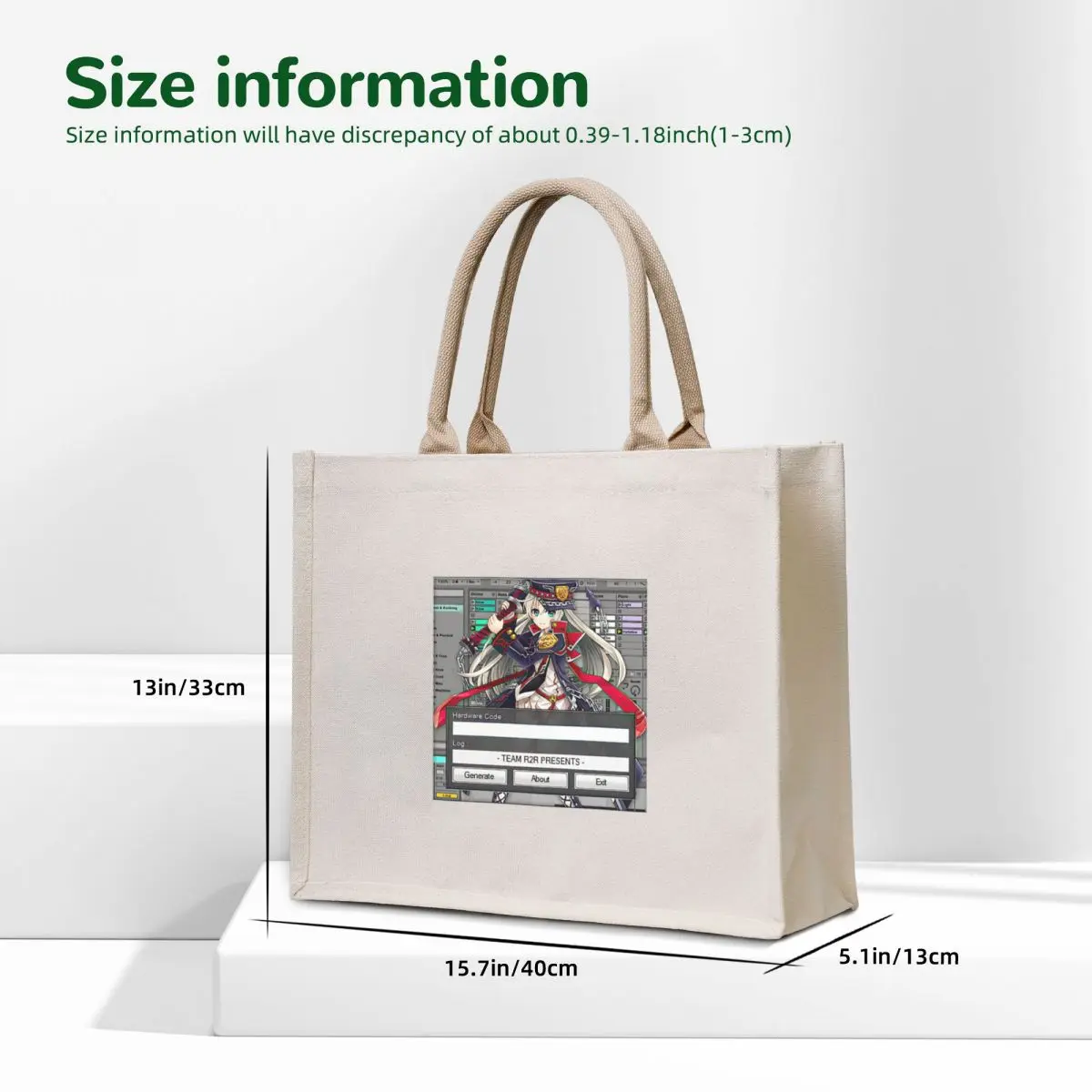 Ableton Keygen Tote Bag Beach bag tote bag university female tote men's