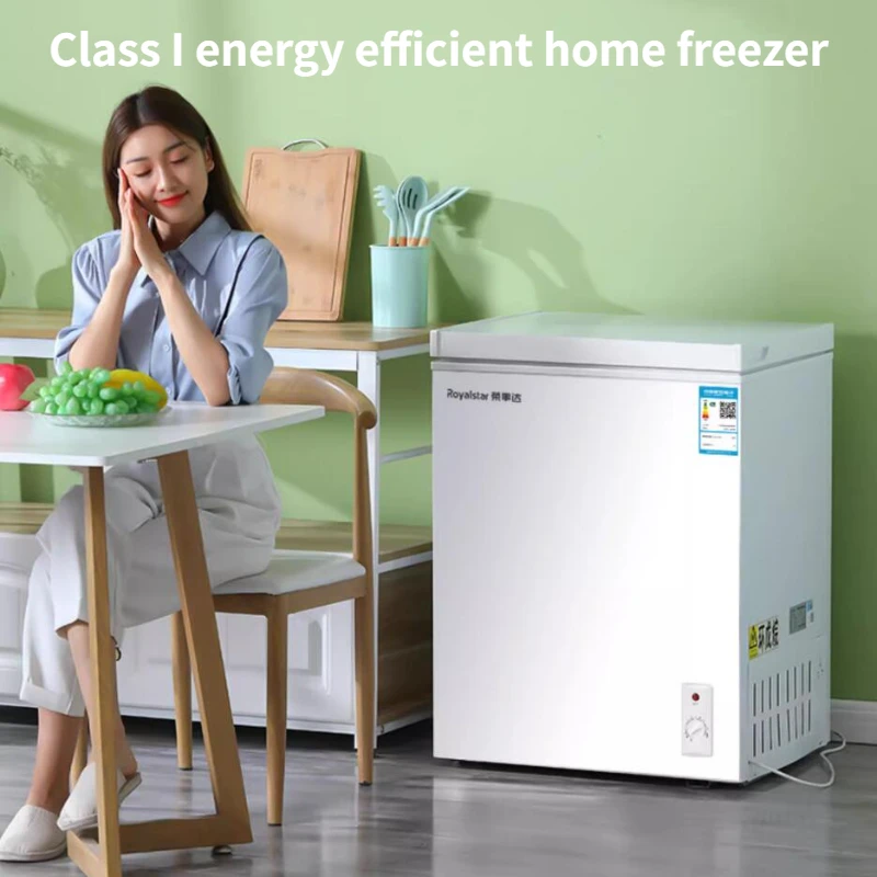 New 220V Small Deep Freezer for Home Cold Storage Mini Commercial Refrigerator 알피쿨냉장고 холодильник