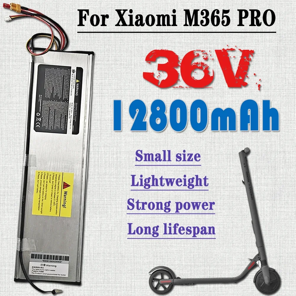 36V 12.8AH for XIAO MI M365 PRO Scooter High Capacity Endurance Battery Pack