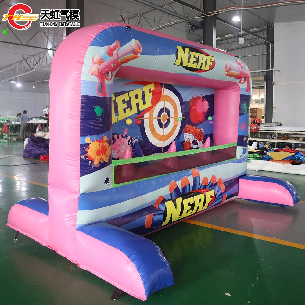 Inflatable Target Shooting Carnival Games For Party Rental Commercial Shooting Gallery IPS Shooting Arena Inflatable Toys