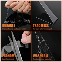 20/30/50mm Width Nano Tape 1-10m Extra Strong Double-sided Adhesive Tape Removable Waterproof Mounting Tape for Walls Poster 3