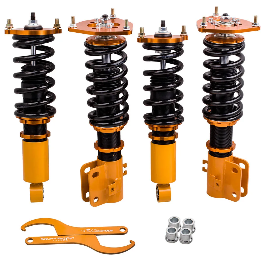 Coilover Kit for Subaru Legacy Sedan Saloon MK3 BE 1999-2004 Shock Absorbers for MK3 Saloon AWD BE 1999-2004 Height Adjust