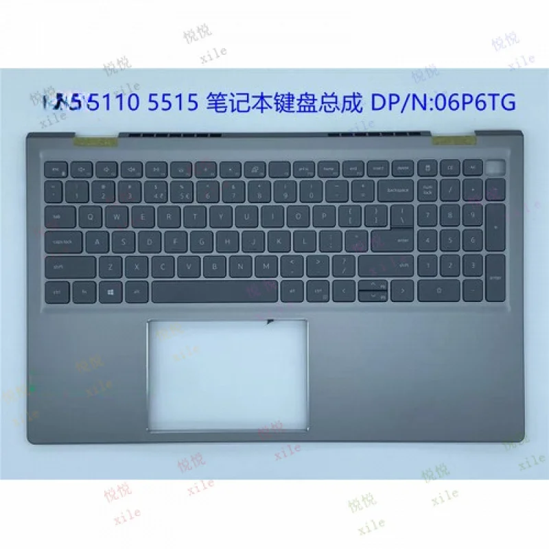 

L+ for Dell Inspiron 15Pro 5510 5515 06P6TG Palmrest w/Keyboard