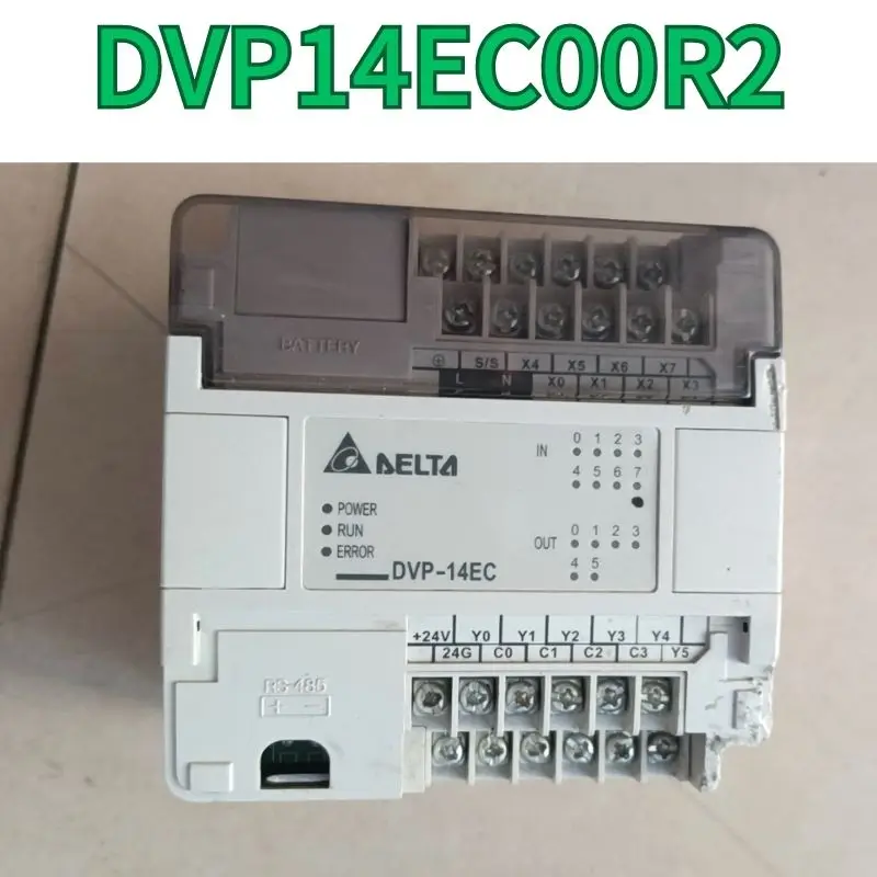 

second-hand PLC programmable controller DVP14EC00R2 test OK Fast Shipping