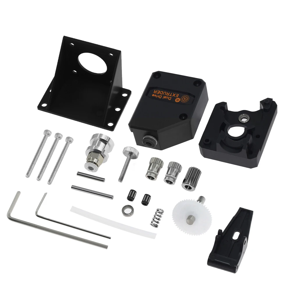 Upgrade Bowden Extruder Clone Dual Drive Extruder VORON MK8 Extruder 1.75mm Filament 3D Printer Parts For Creality CR10 Ender 3
