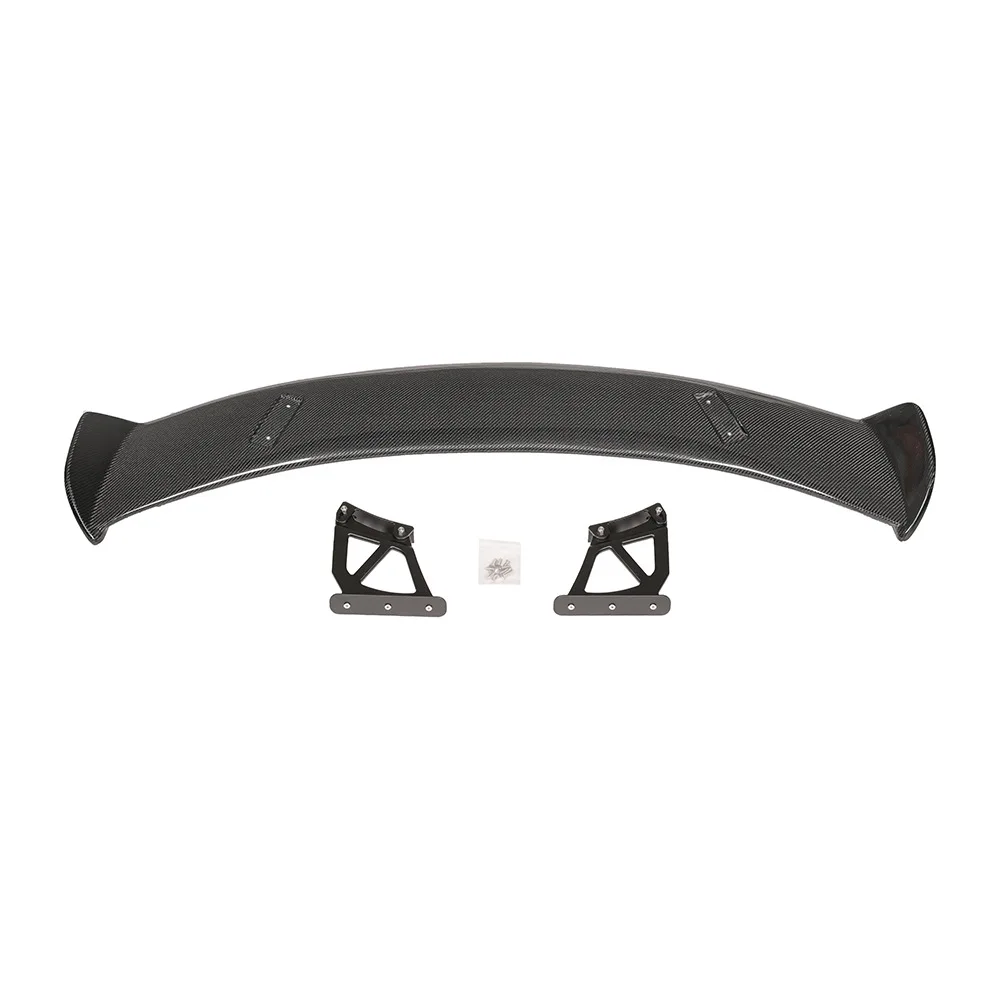 

Suitable for The 12-UP BOXSTERCAYMAN981982 GT4 carbon fiber rear wing is equipped with wet carbon perforation