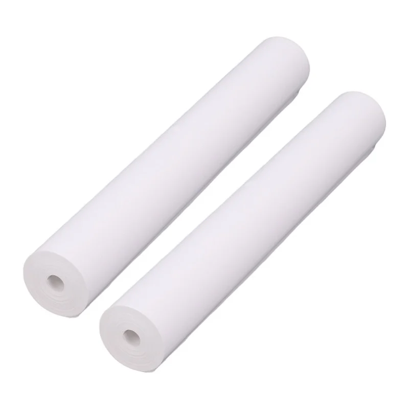 2 Rolls Thermal Printer Paper 26.25FT Length 11.8in Width High Brightness And Softness Multipurpose Thermal Paper