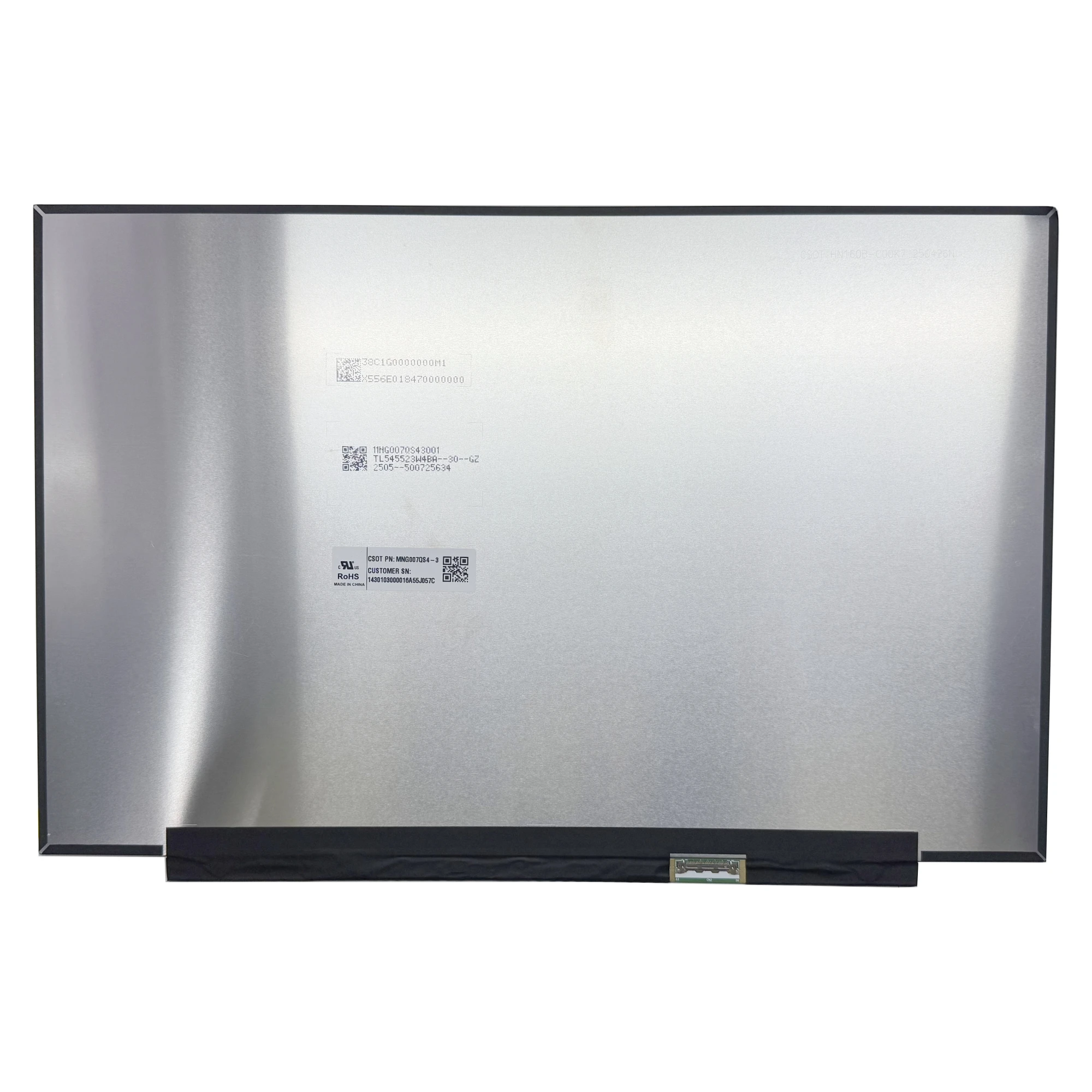 MNG007QS4-3 IPS 16.0'' 1920x1200 EDP 30 Pins Display Replacement Panel Matrix Laptop LCD Screen