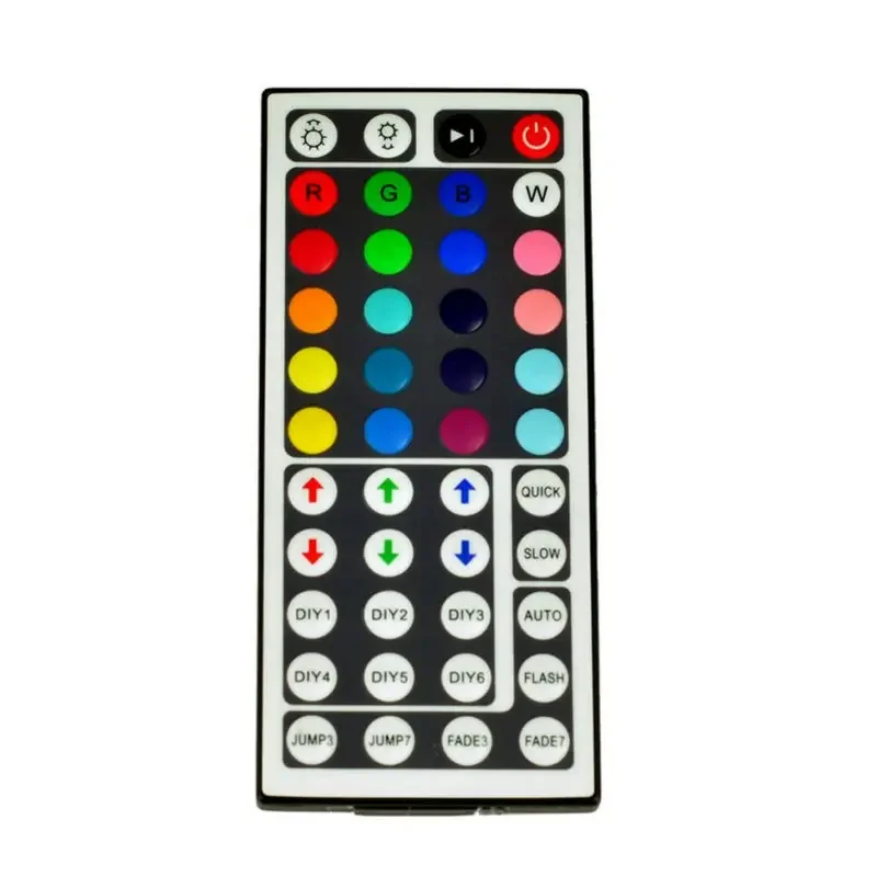 LED RGB Controller DC12V 6A 44 Key  IR Remote Controller  For SMD 3528 5050 2835 LED Strip Lights Tape Ribbon mini IR Remote