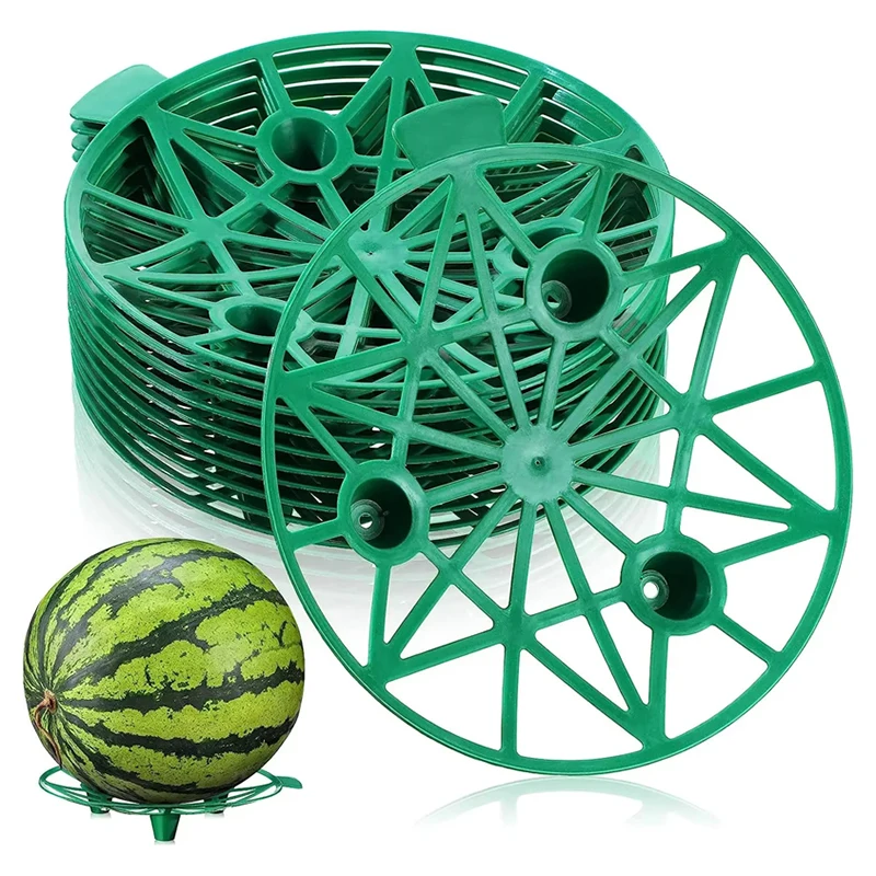Plateau de culture pour pastèques, plateau de stabilisation en plastique pour la préservation des fruits, cadre de support pour fruits, pour l'agriculture et le jardinage