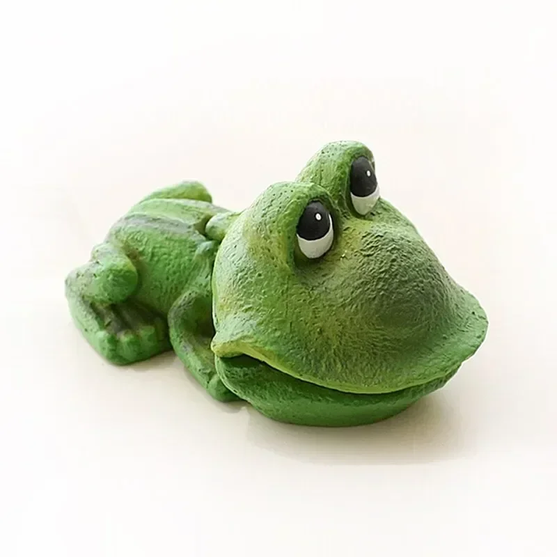 Frog Shape Aquarium Air Stone Air Bubble Stone Bubbling Air Pump  Fish Tank Decoration Ornament