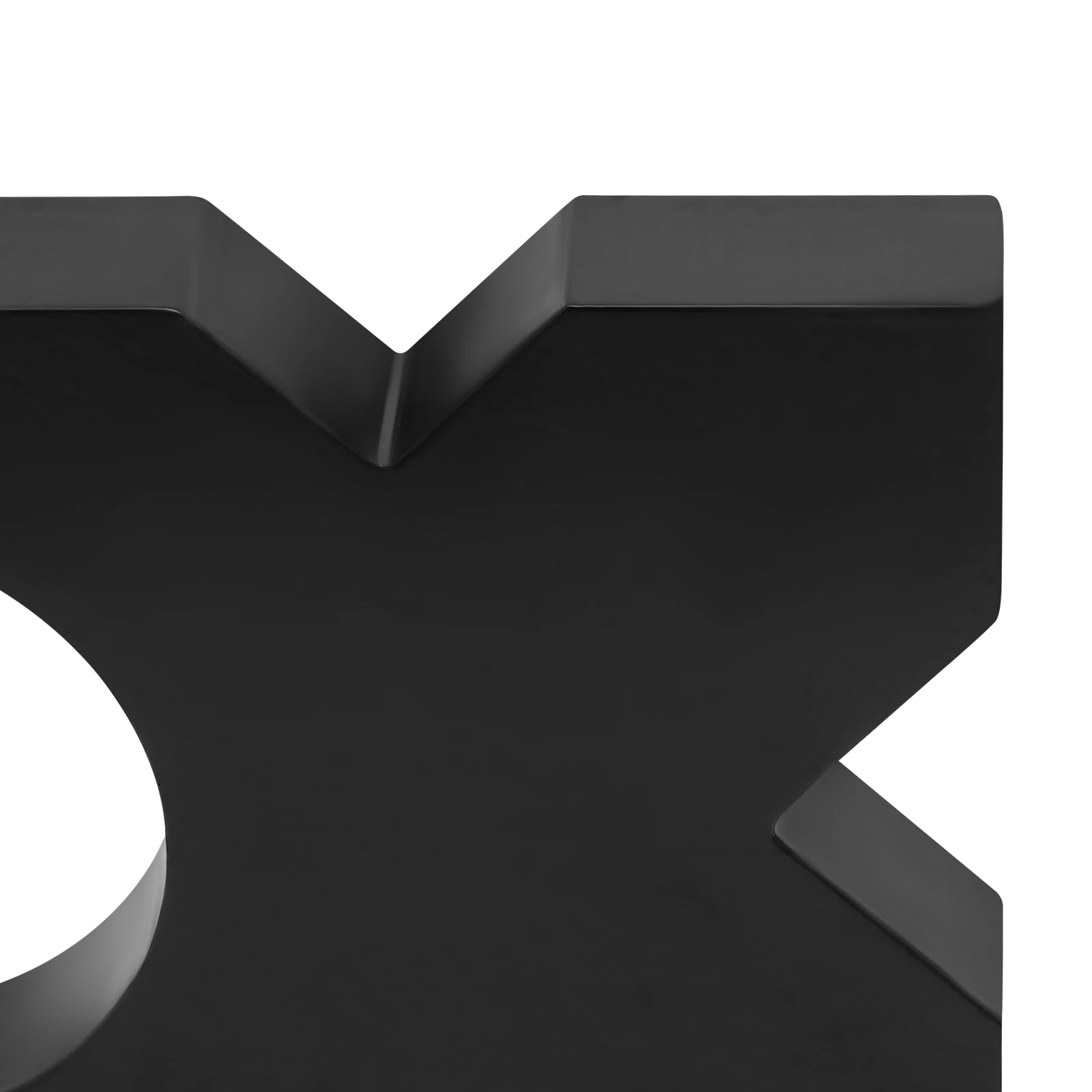 2 قطعة H-شكل متجر هيدروليكي الصحافة لوحة 12.7*12.7*2.5 سنتيمتر الحديد أربور الصحافة لوحة H-الإطار متجر الصحافة لوحة مع أربعة فتحة