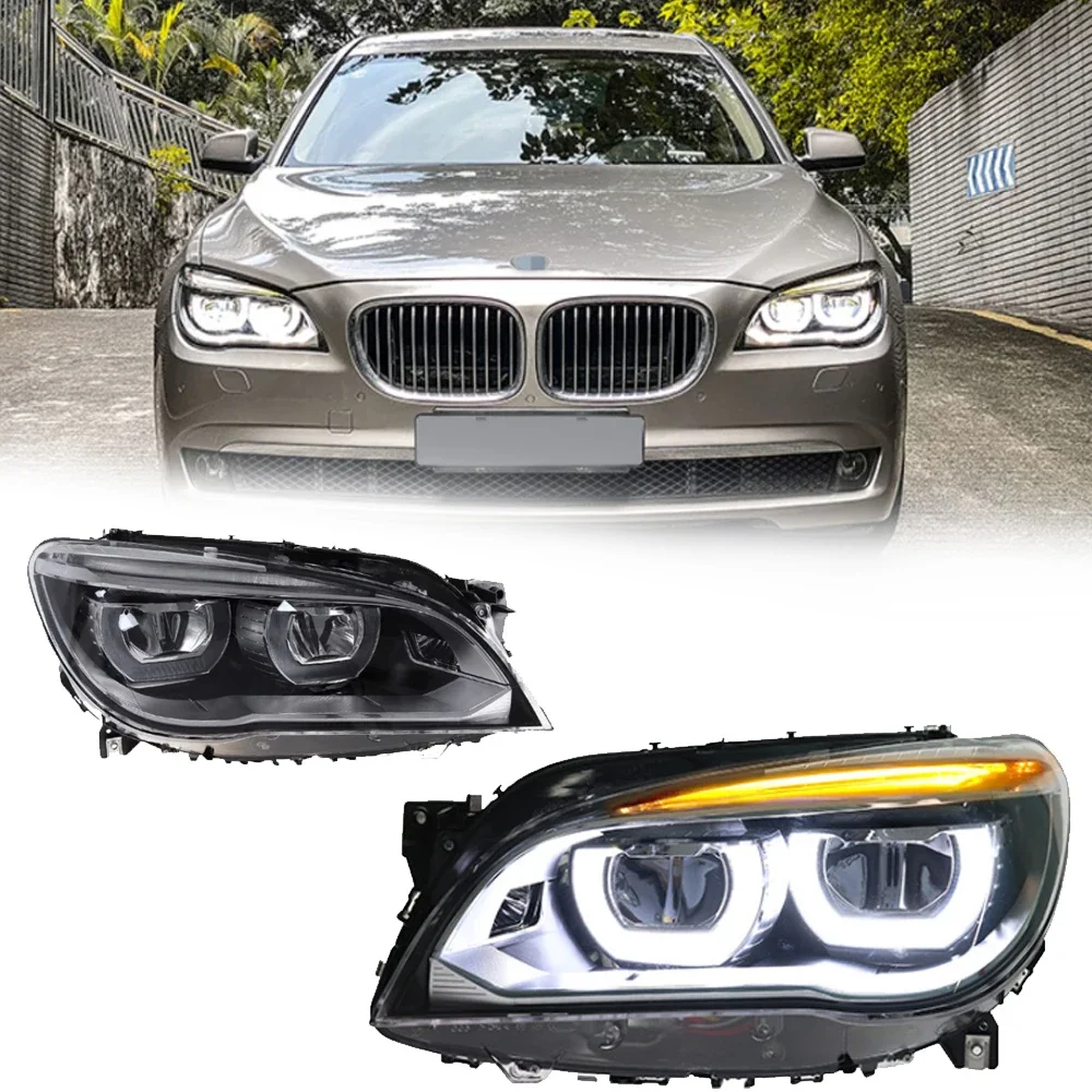 

Hot Styling LED HeadLights For BMW 7 Series F02 09-15 Full Led DRL Car Head Lamp Assembly Signal Accessories Modified Lamp