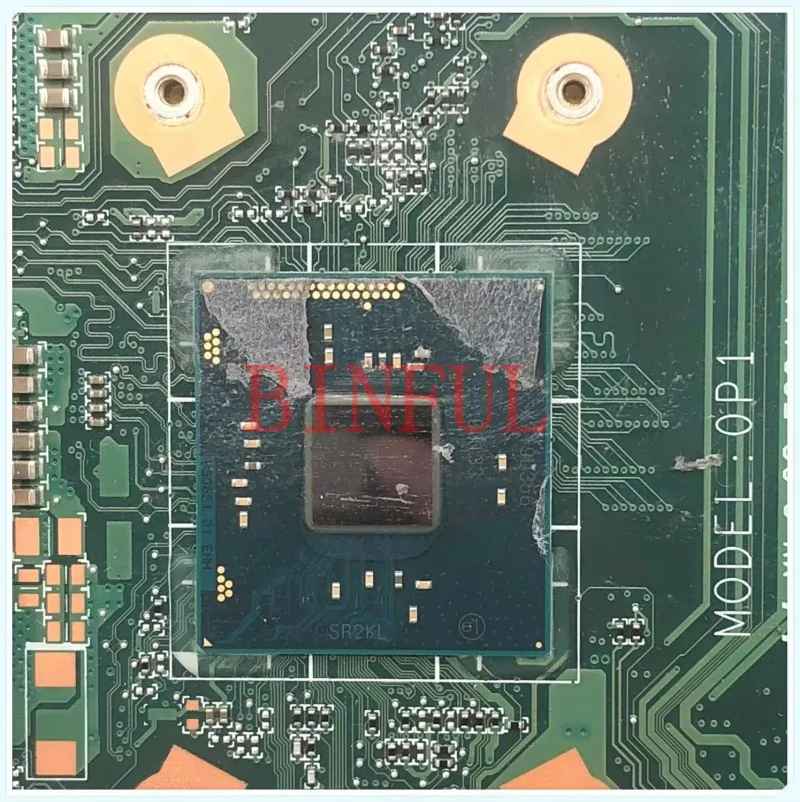 Imagem -03 - Placa-mãe Portátil para hp 100 Totalmente Testado ok 925424601 925424501 925424001 Da00p1mb6d0 com Cpu Sr2kl N3710