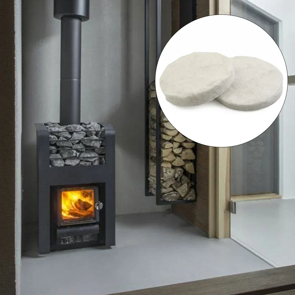 Home Improvement Fireplaces Fireplace Ovens And Gel Burner Blanket Ceramic Sponge 8 6x1 2cm Calcium magnesium silicate