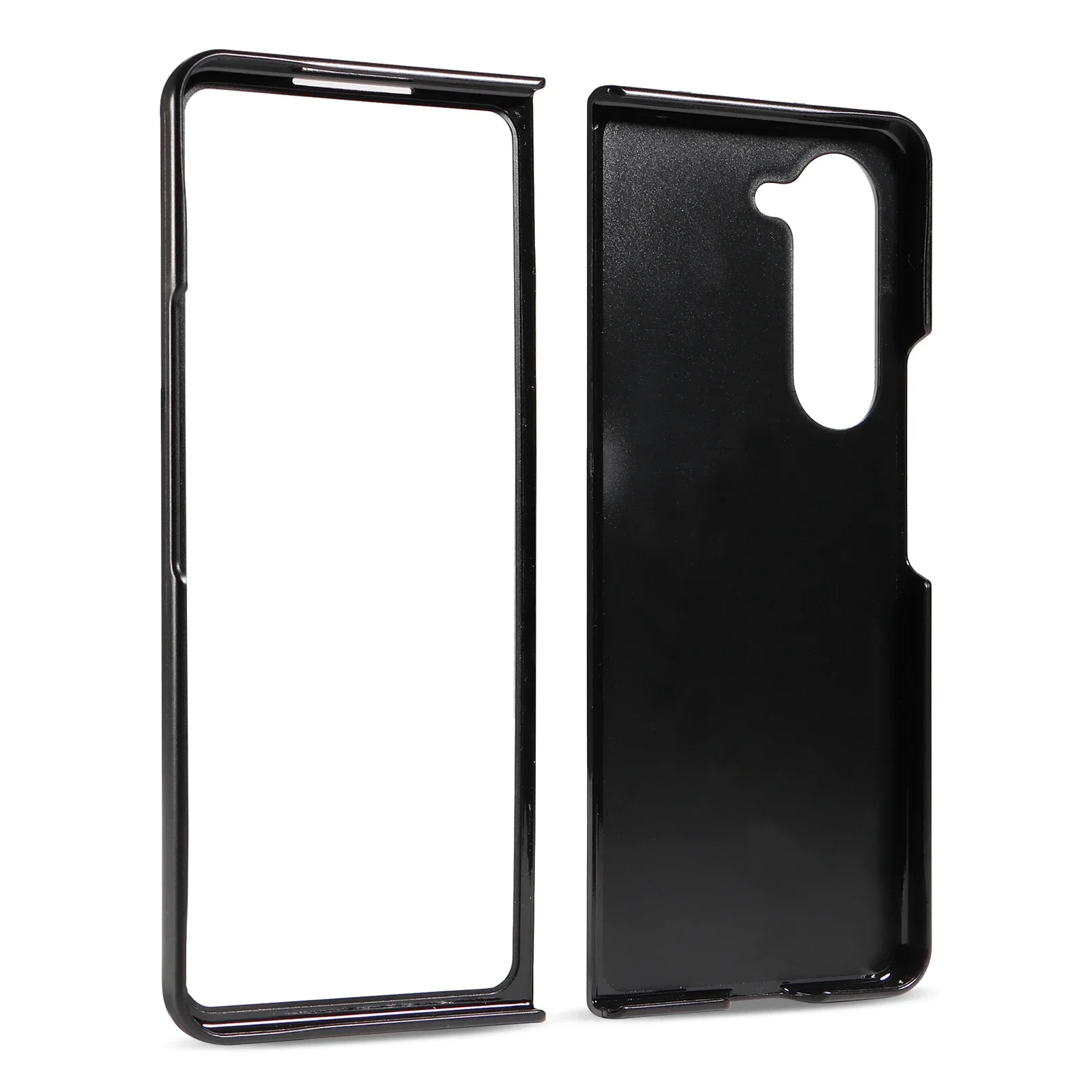 Cards Solt Wallet Leather Business Phone Case For Samsung Galaxy Z Fold 6 5 4 3 5G Fold6 Fold5 Full Protection Ultra Thin Cover