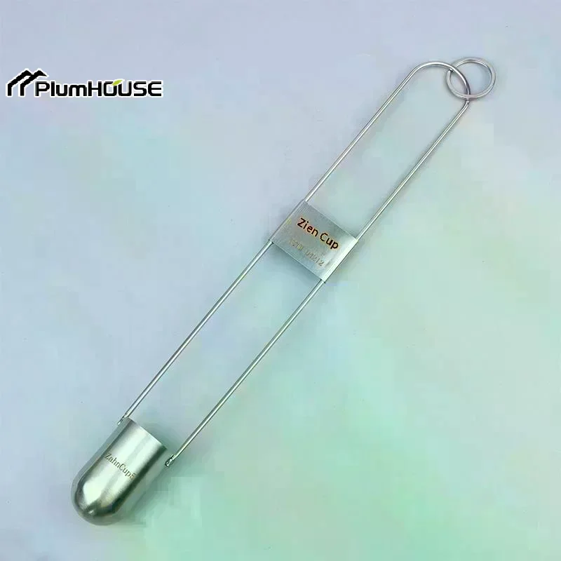 1 PCS Multi-specification Zahn Cup Viscosity Cup Stainless Steel Precise Ink Viscosity Cup Viscometer Flow Cup