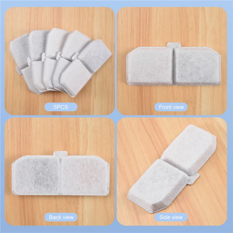 A21I-Cat Water Dispenser Filter 5 Packs Of Replaceable Filters, Suitable For 2 Liters CLEEBOURG Upgraded Water Dispenser
