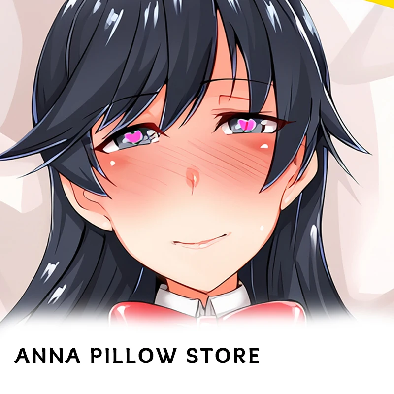 Dakimakura Girls Und Panzer Isuzu Hana Anime Double sided Print Life Size Body Pillow Case Cover Pillowcase