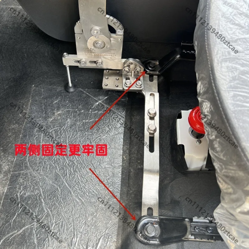 Low Speed Electric Four Wheeler Brake Lock Assist Device Single Hand Control Throttle Brake System for Disabled Users