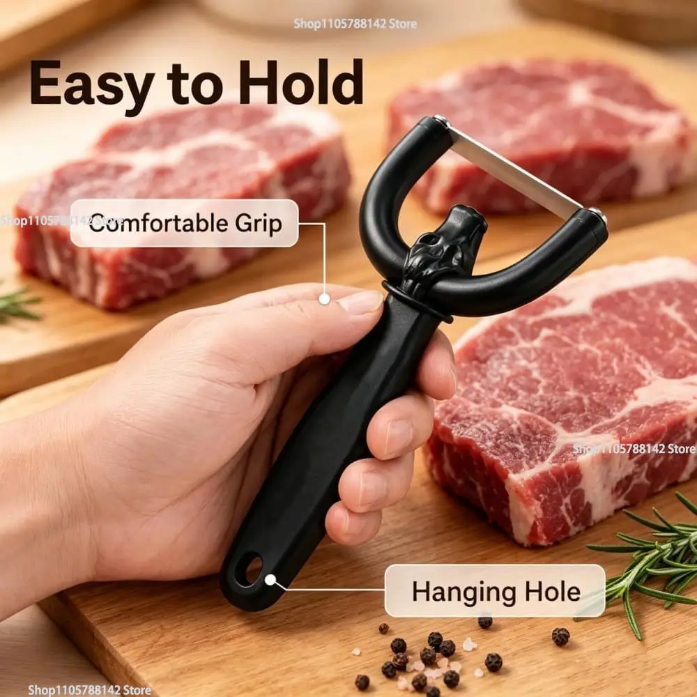 2Pcs Fat Trimmer Handheld Meat Cutter For Cutting Beef And Pork Meat Cutter Quick Tools Kitchen Tools 6
