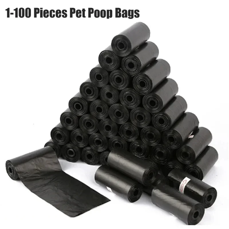 Bolsas Biodegradables para Excrementos de Mascotas, Bolsas Gruesas para Desechos de Perros, Bolsas Perforadas con Punto de Rotura, Bolsas Desechables para Arena de Gatos, Bolsas para Limpieza de Mascotas