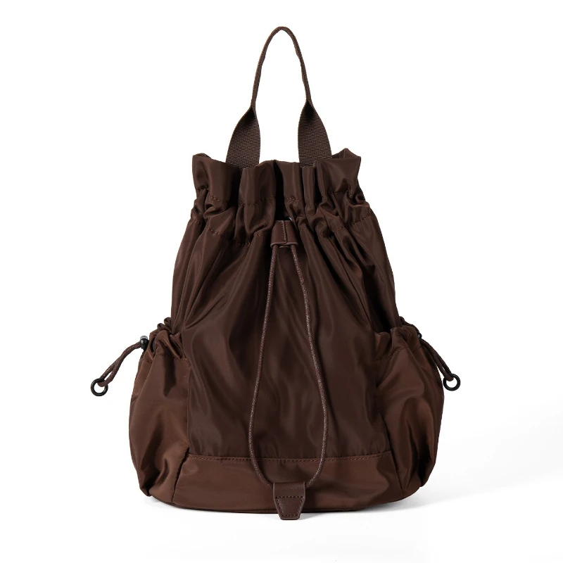 

Водонепроницаемые нейлоновые модные рюкзаки Solid String High Capacity Thread 2026: Хит продаж, универсальная женская сумка Mochila Mujer