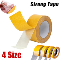 5M Double-sided Extra Strong Adhesive Tape Waterproof Cloth-based Transparent Mesh Carpet Stitching Home Improvement Gadgets