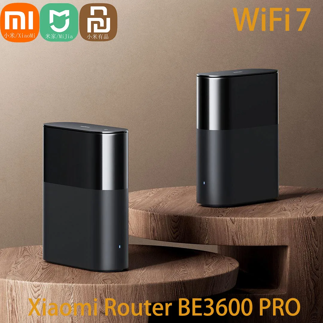 Xiaomi Mi Whole Home WiFi7 Router BE3600Pro Set 2 Router Pre-Paired Mesh Built-in Bluetooth Central Hub Network Signal Amplifier