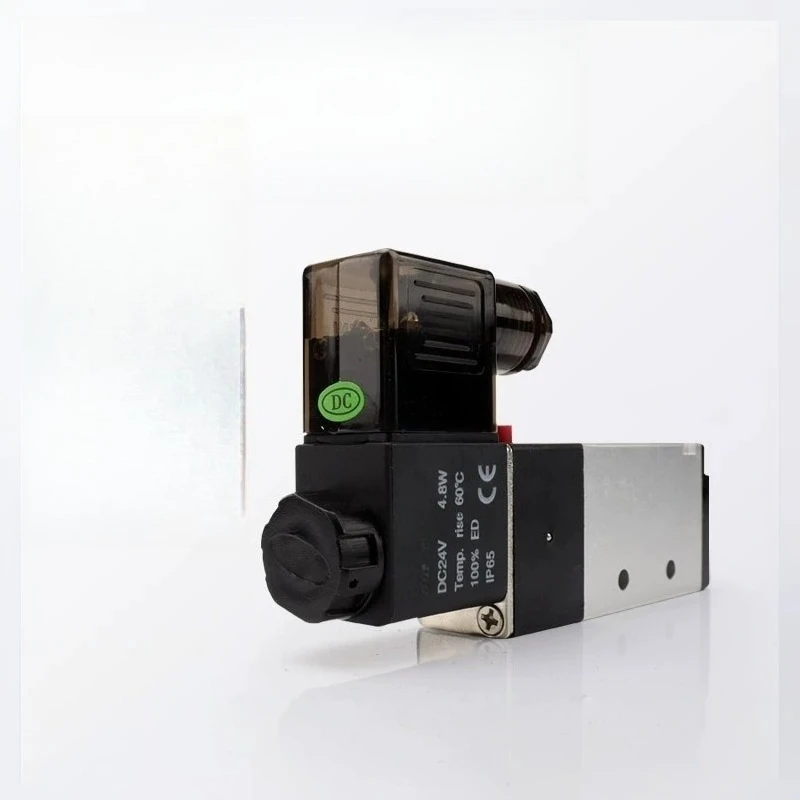 4V Series Pneumatic Solenoid Valve 4V210‑08 4V310‑10 4V220 4V230 4V320 4V330 4V420 4V430 Air Control Valve DC24V AC220V