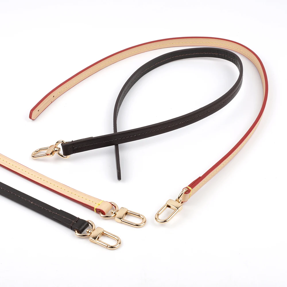 Genuine Leather Bag Handle Short Strap Shoulder Detachable Bag Replacement Women Cowhide Wrist Strap Accessories