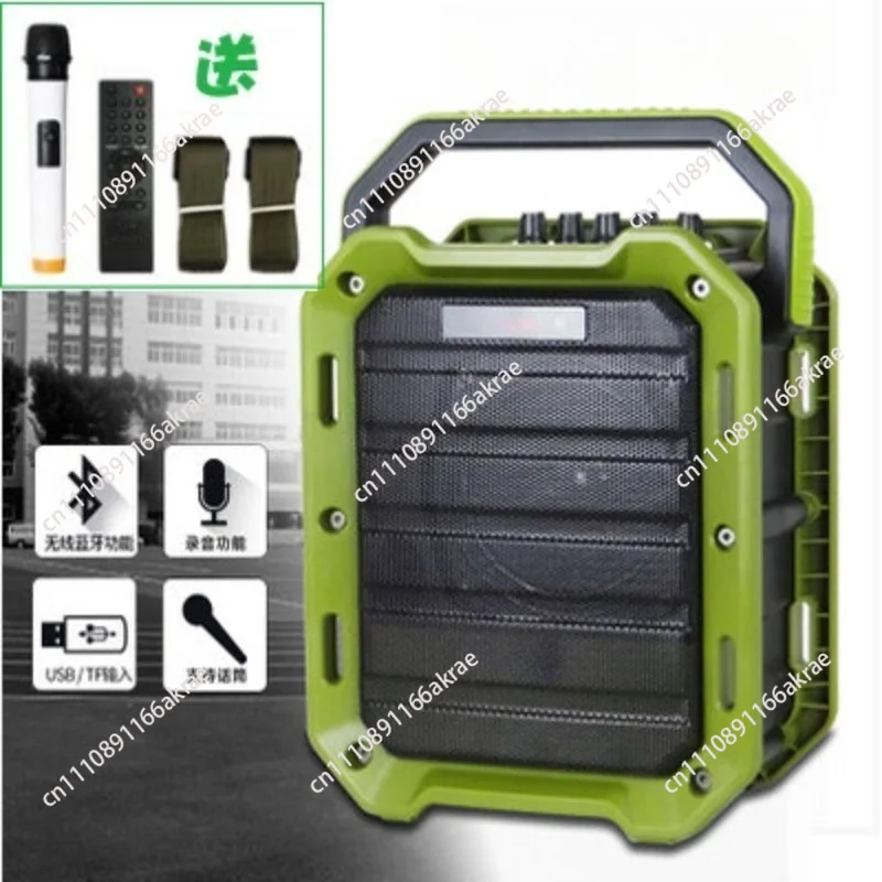 for 9030S audio outdoor wireless microphone shoulder back portable square dance large volume bluetooth B6 speaker