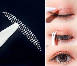 240pcs Invisible Double Eyelid Stickers Transparent Eyelid Sticker Self Adhesive Double Eye Tape Women Eye Makeup Tools Tweezers