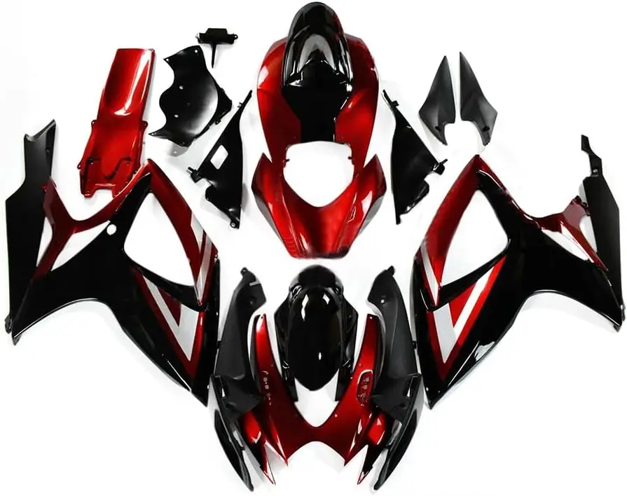 Motorcycle Fairings Fit for Suzuki GSXR600 GSXR750 K6 2006-2007 GSX-R600 GSX-R750 2006 2007 06 07 ABS Molding Bodywork Body Fram