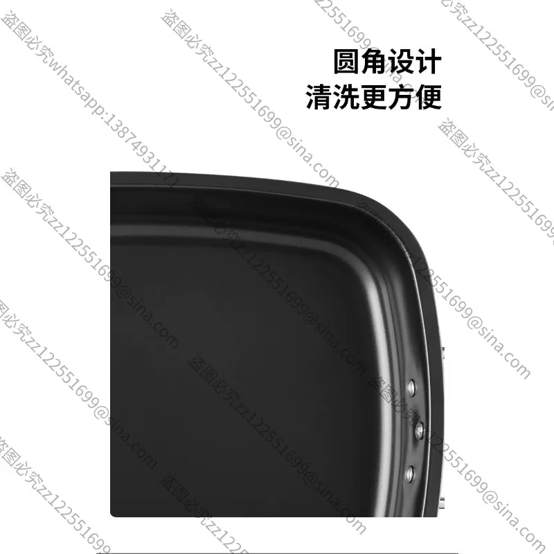 Suitable for Black 17-inch Grilled Chicken Tray with V-shaped Wire Rack Cake Biscuits Bread Moon Cake Baking Pan Baking Mold
