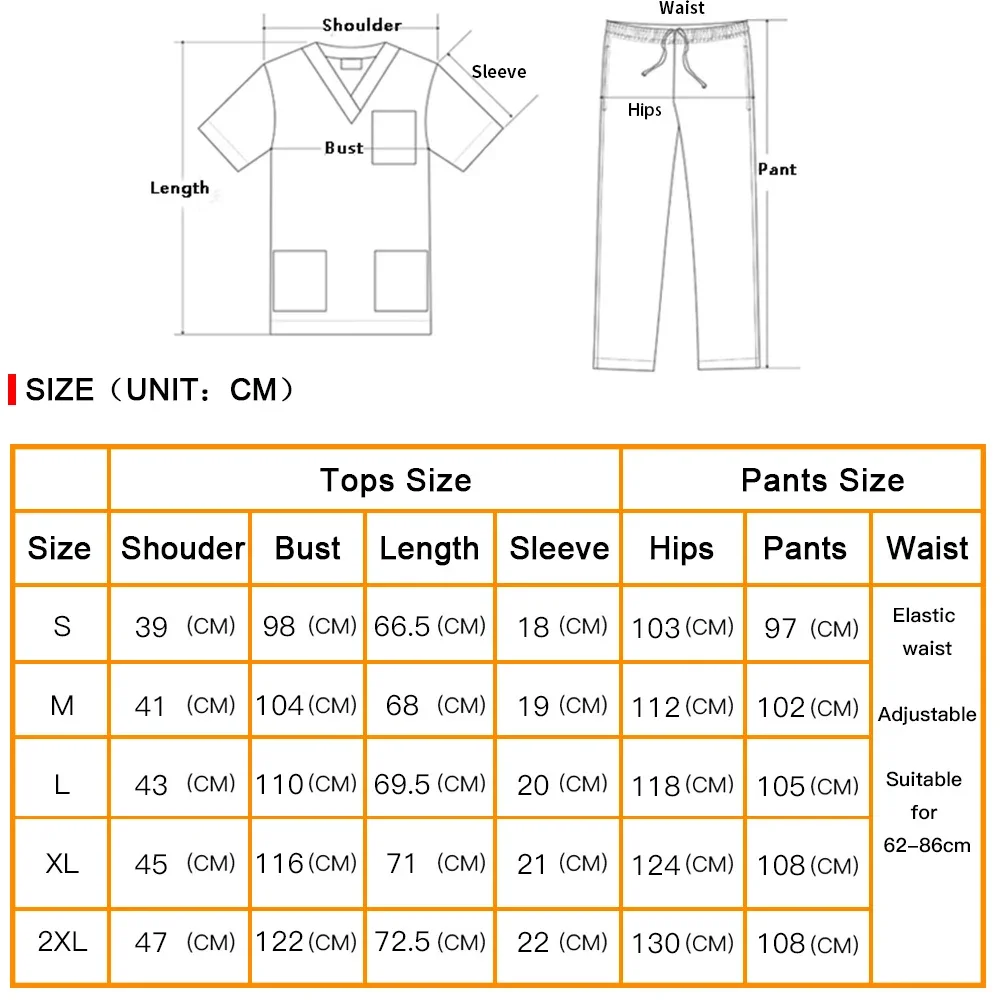 Multicolor Zipper Round Neck Scrubs Sets Short Sleeved Phary Workwear Nurse Doctor Oral Dental Surgery Uniforms Medical Suits