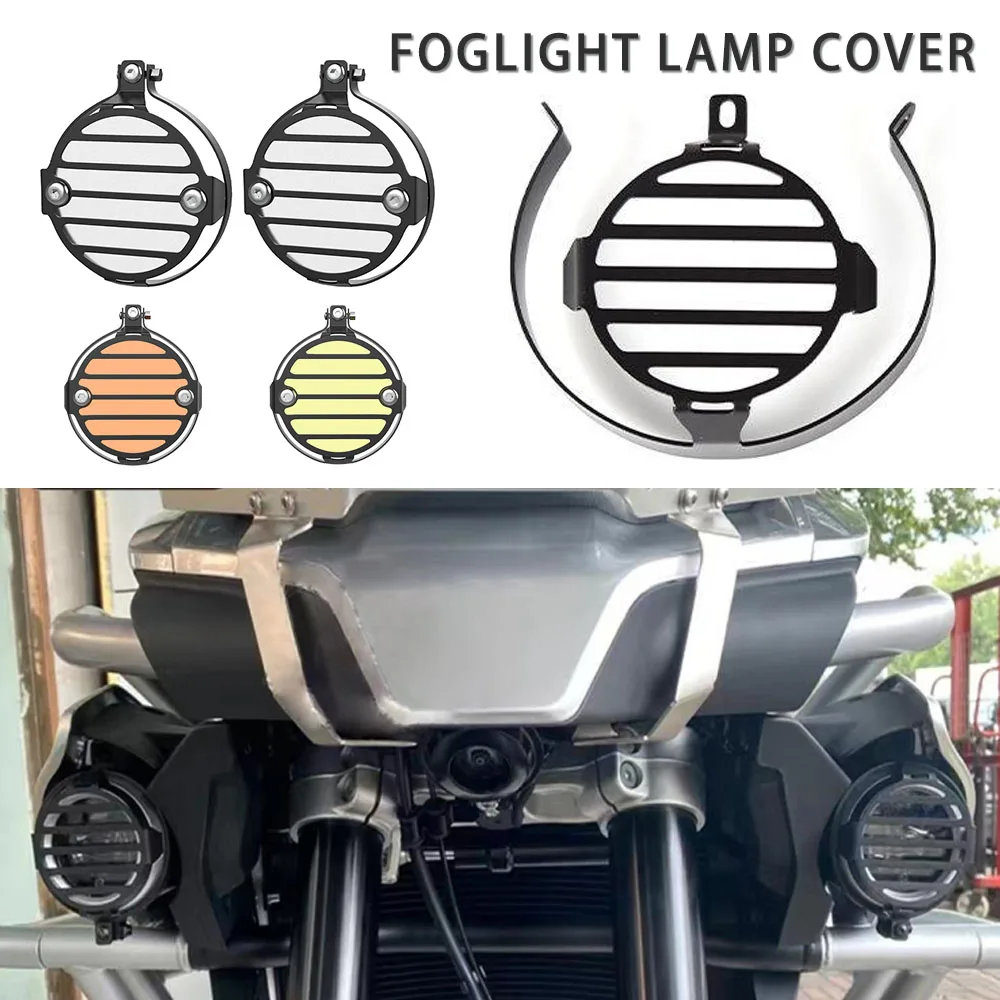 Protector de luz antiniebla para motocicleta, accesorios de cubierta de lámpara antiniebla de Metal para CFMOTO CF, MOTO 2021, MT, N39 °, 800MT,