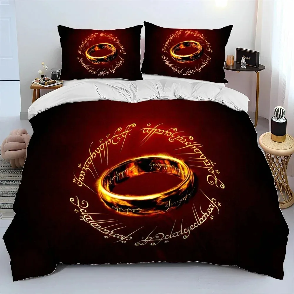 Hot Sale 3D Hobbit Lord of the Rings Bedding Set Baby Duvet Cover Sets Bedclothes Twin Single King Kids Adult Teens Best Gift