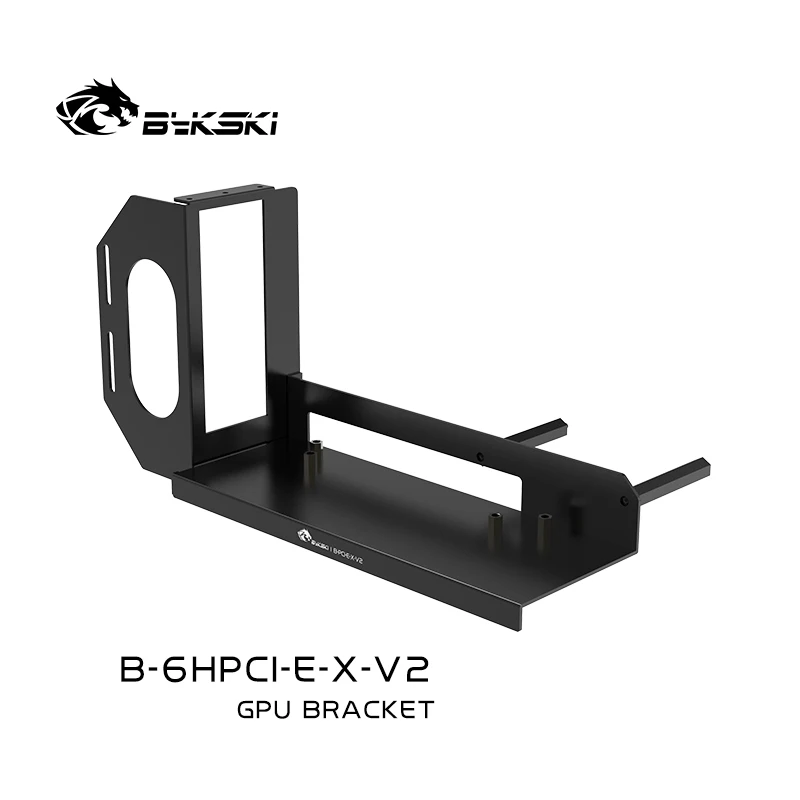 Bykski 25cm PC Graphics Cards PCI Express Connector Cable Reversing Bracket Riser Card 6 PCI-E Flexible Cable/Vertical GPU Mount