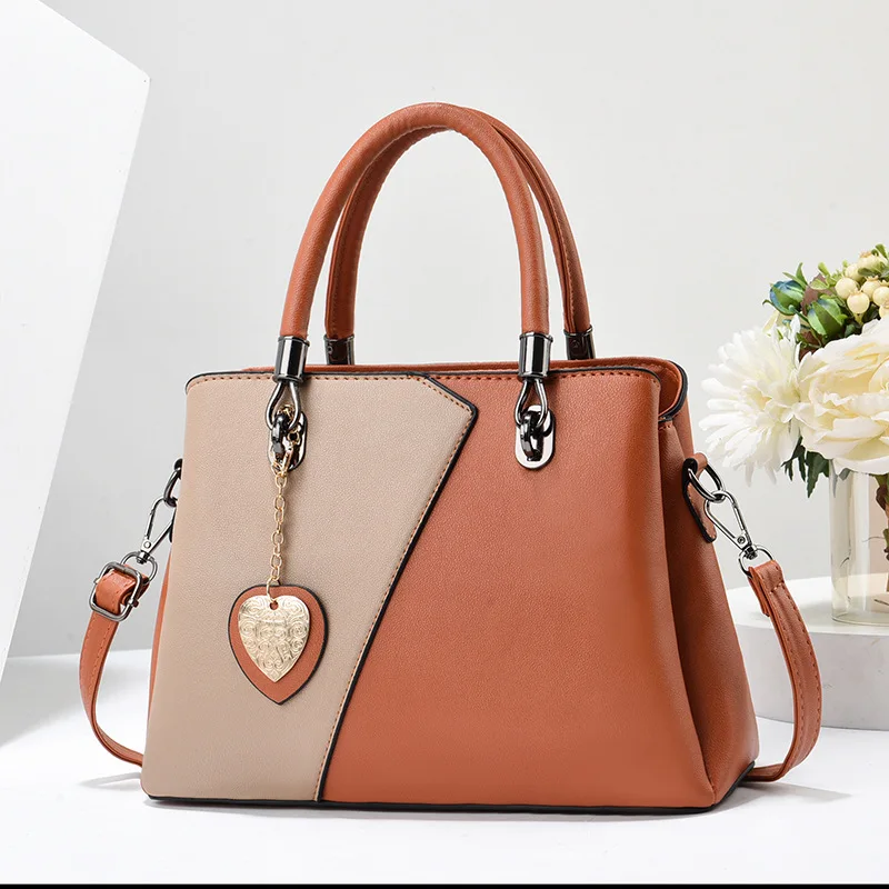 

Fashionable Versatile Women's Crossbody Bag Single Shoulder Winter Large Handbag Stylish Daily Use PU Strap Square Shape