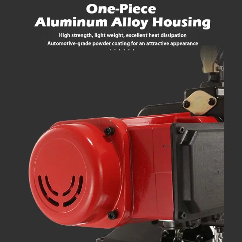 220V Electric Chain Hoist Adjustable Speed Small Alloy Steel Chain Electric Hoist 1000KG/2000KG Brushless Motor for Construction