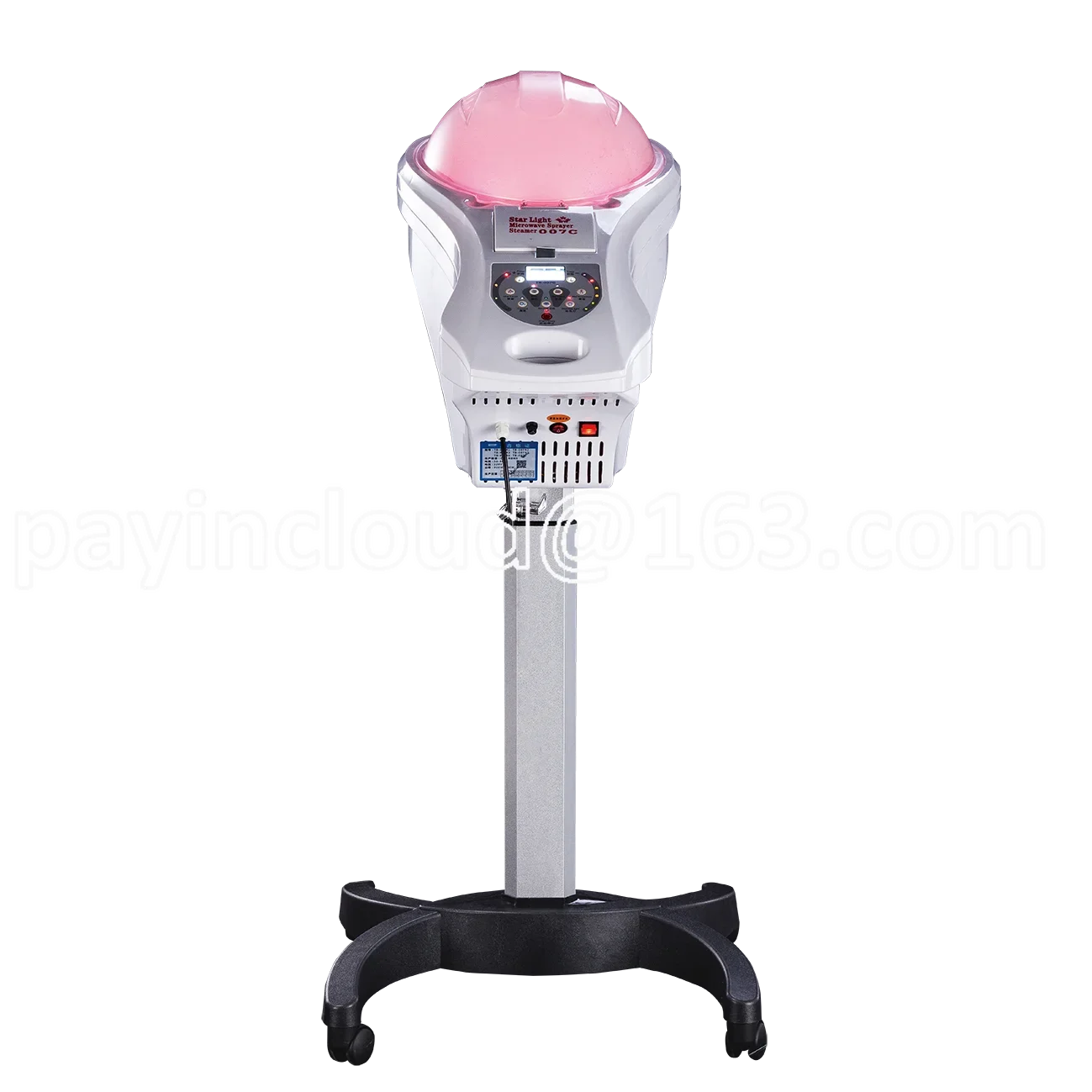 Professional Vertical Evaporation Machine Beauty Salon Uses Ozone Micro-mist Hair Spa Steam